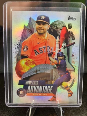2025 Topps Jose Altuve Homefield Advantage - Image 1 of 2