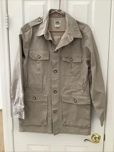 DUXBAK - Vintage SAFARI / BUSH Hunting Mens Medium Shirt Jacket - Picture 1 of 9