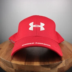 Under Armour Mütze Kappe 4 Way Stretch Fit Large Rot Logo - Bild 1 von 9