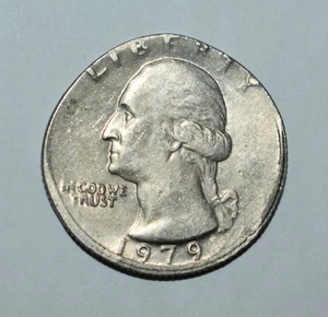 180a. A 1979 P WASHINGTON QUARTER STRUCK ON A NICKEL BLANK 5.01 GRAMS - Picture 1 of 3