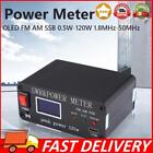 1.8MHz-50MHz Power Meter FM AM SSB 0.5W-120W SWR Shortwave Meter with Indicator