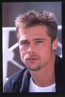 Brad Pitt Striking 1990'S Photo Shoot Close Up Original 35Mm Transparency