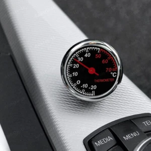 Car Dashboard Digital Clock Thermometer Guage Meters Car Interior Accessories - Bild 1 von 11