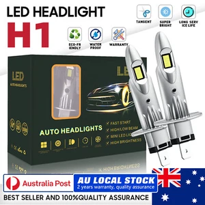 2 X H1 LED- Headlight Globe Hi/Lo For Honda NSX 1991-2004 Accord Euro 2003-2007 - Picture 1 of 13