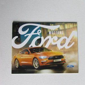 Ford Mustang 2.3 EcoBoost and 5.0 V8 GT Brochure (2017) - Picture 1 of 18