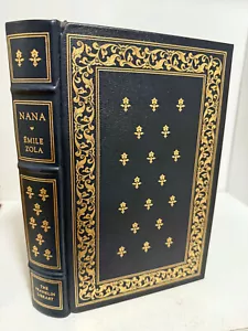 Franklin Library NANA Emile ZOLA 1981 Allan Mardon 100 Greatest Books Leather - Bild 1 von 1