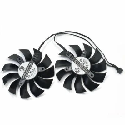 PLA09215B12H 87mm Pair Fans For EVGA 700,900,1000 Series 42mm 12v  Foto 1 de 4