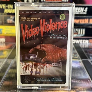 Video Violence 1987 Soundtrack Gray Cassette New Terror Vision Reissue Horror - Picture 1 of 8
