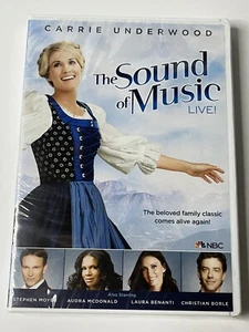 The Sound of Music Live! (DVD, 2013, WS, Region 1). NEW, SEALED. FREE SHIPPING. - Imagen 1 de 6