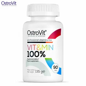 OstroVit 100% Vit&Min 90 Tablets Vitamins & Minerals Complete Dietary Supplement - Picture 1 of 2