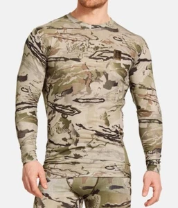 Mens Under Armour Ridge Reaper Base Barren Camo Long Sleeve 3XL - Picture 1 of 6