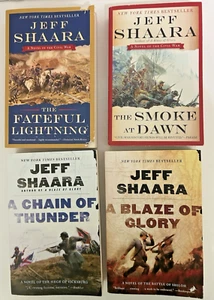 Lot of 6 Jeff Shaara Civil War and Revolutionary War Novels- PBs- adequate to VG - Picture 1 of 8