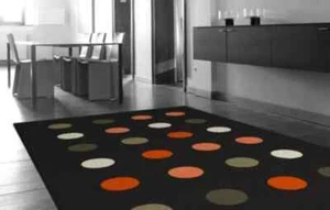 Hand Tufted - Modern Aesthetics Woolen area rug Modern Look Hand Tufted Carpet - Picture 1 of 8