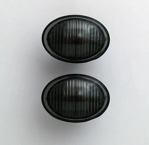 FÜR NEU FIAT 500 SCHWARZ SEITENLICHT REPEATER BLINKER - Bild 1 von 1