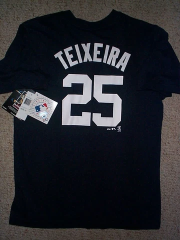 New York NY Yankees MARK TEIXEIRA mlb Jersey Shirt YOUTH KIDS BOYS (L-LG-LARGE) Cover