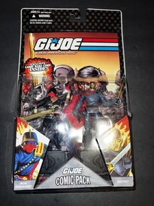 2008 Gi Joe 25th Anniversary Comic Book 2 Pack Iron Grenadier & Destro Brand New - Picture 1 of 12