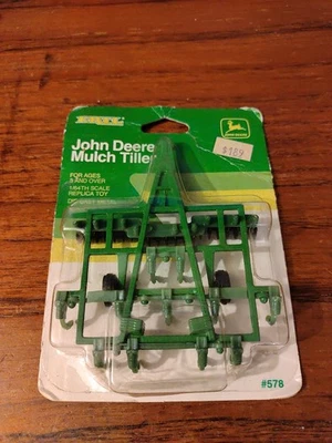 Ertl Miniature John Deere Mulch Tiller From 1985. - Image 1 of 4