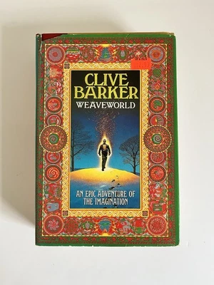 Clive Barker Weaveworld 1st Edition 1987 Hardcover Dust Jacket Vintage - Image 1 of 4