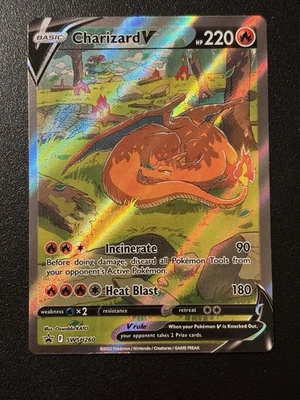 Charizard V SWSH260 SWSH: Sword & Shield Promo Cards Holo - Image 1 of 2