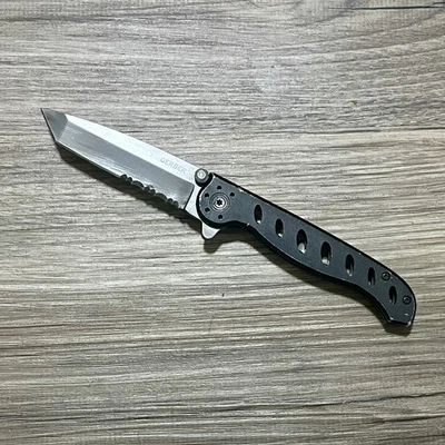 Gerber Evo Mid Folding Pocket Knife Liner Lock Combo Edge Tanto Blade - Image 1 of 4