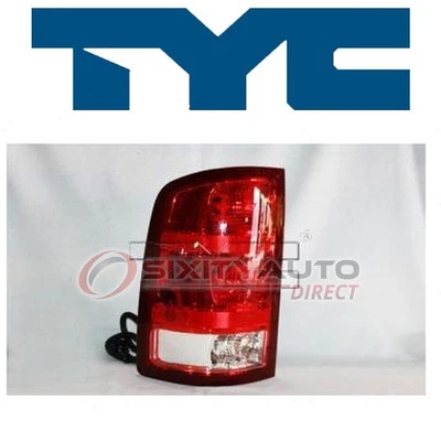 TYC Left Tail Light Assembly for 2007-2014 GMC Sierra 3500 HD Electrical zr Foto 1 de 4