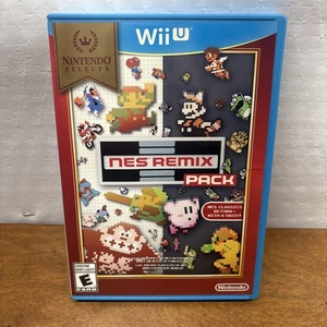 NES Remix Pack Nintendo Selects Wii U Game Authentic Tested Nice Disc - Picture 1 of 4