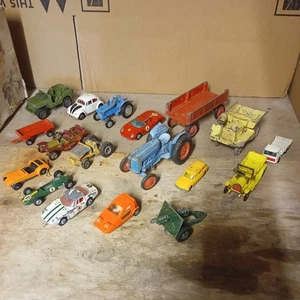 Corgi And Dinky Toys Vintage JOBLOT OF 18 Spares And Rapair USED. See Pictures - Picture 1 of 4