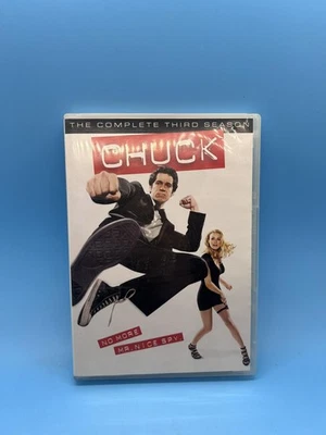 Chuck The Complete Third Season DVD 5 Disc Set Action Comedy TV Series Region 1 Foto 1 de 3