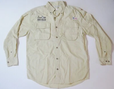 Camisa All American Fisherman Para Hombres Ocean Isle Yacht Club Logo Talla Med 38-40 Foto 1 de 4