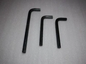 SET OF 3 ASSORTED 3/8" ALLEN KEYS - Picture 1 of 7