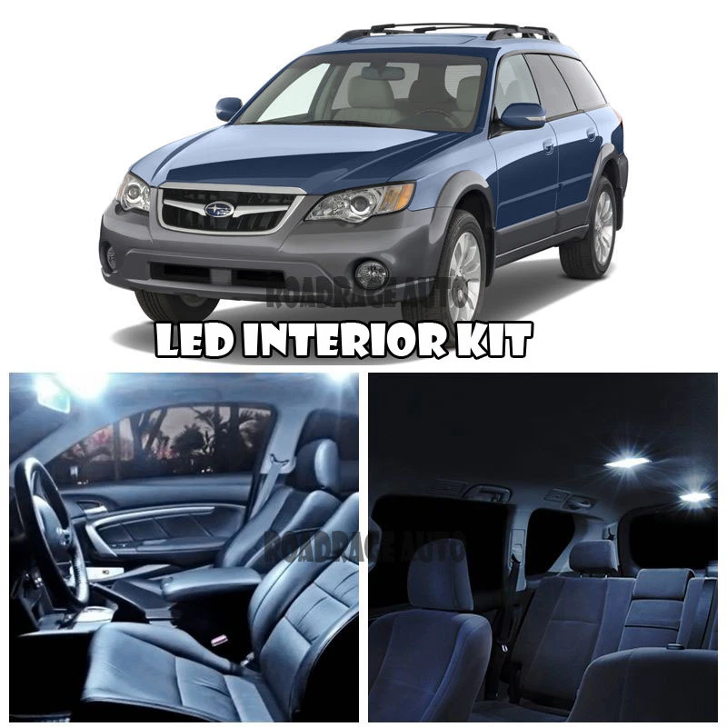 For 00-09 Subaru Outback LED Interior Full Kit White Xenon Bulb - Image 1 of 1