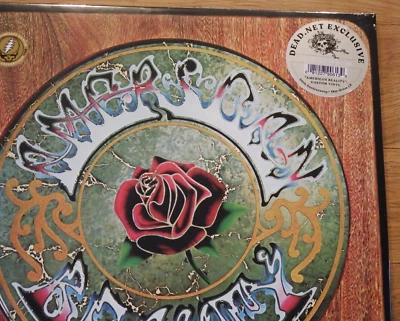 Grateful Dead American Beauty 2020 50th WHITE RED BLUE Vinyl Record LP 180g NEW - Image 1 of 4