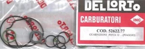 Juego de juntas de carburador Dellorto PHVA 10-17,5mm Vespa Lambretta 50cc 52622-77 - Imagen 1 de 1