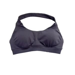 Impact Sports Bra Women Seamless Halter Bra Sexy Open Back Yoga Top Bras Medium - Picture 1 of 45