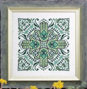 Hamsa Mandala - Ink Circles - New Chart - Picture 1 of 1