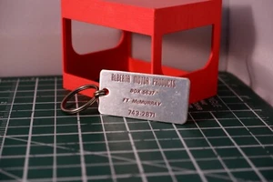 "Alberta Motor Products" Metal Keychain | Fort McMurray Original Canadian - Picture 1 of 3
