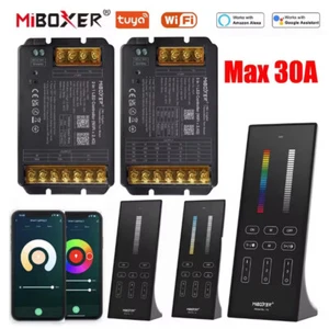 MIBOXER 30A 2in1 5in1 Led Controller Wifi+2.4G DW/CCT/RGB/RGBW/RGBCCT Led Strip - Picture 1 of 15