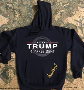 L_ MAGA 45th President Donald Trump - Make America Great Again Sweatshirt Navy - Bild 1 von 4