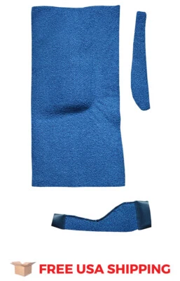 ACC FITS 1966-1970 Plymouth Satellite 2DR 4spd Console Strip 3pc Loop Carpet - Imagem 1 de 2