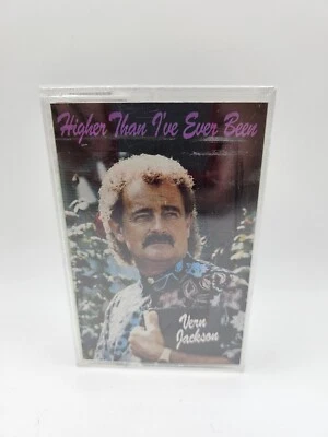 Higher Than I’ve Ever Been Vern Jackson Cassette 1992 TBN Records SEALED RARE 🔥 - Image 1 of 4