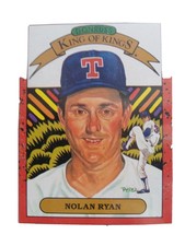 Nolan Ryan #665 1989/90 Leaf King of Kings Donruss Card
