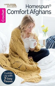 7 NEW HOMESPUN COMFORT AFGHANS - Picture 1 of 12
