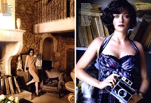 2010 Mario Testino Marion Cotillard magazine editorial - Portrait of the artist - Picture 1 of 5