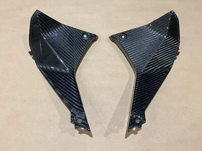 Fibra de carbono 2019-2024 R1250RS manillar superior cubierta de tablero de aire borde cubierta capó carenado Foto 1 de 4