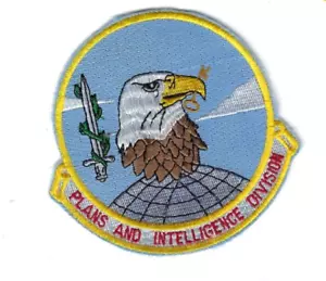 PATCH USAF 90TH STRATEGY MISSILE WING PLAN & INTEL DIV WARREN AFB B11-8 - Foto 1 di 1