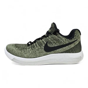 Nike Lunarepic Low Flyknit 2 Cool Grey/White-Volt Trainers (863779 300) - Picture 1 of 9