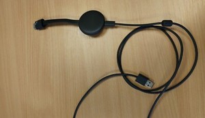 Streamer multimédia Google Chromecast NC2-6A5 - Gris * Chromecast + câble USB uniquement