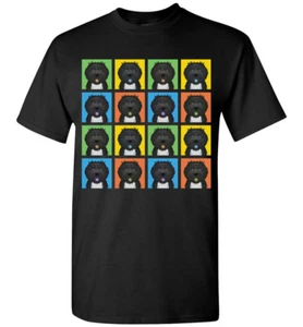 Portuguese Water Dog Cartoon Pop T-Shirt Tee, Men Women's Youth Tank Short Long - Picture 1 of 9