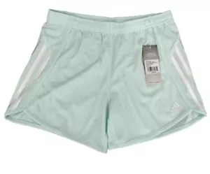 ADIDAS PANTALONCINI SPORTIVI 3 STRISCE MESH RAGAZZO RAGAZZA TAGLIA XL 16 GHIACCIO COME NUOVI donna small - Foto 1 di 5