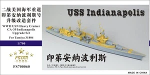 Five Star FS700060 1/700 WWII USN Heavy Cruiser CA-35 Indianapolis Upgrade set f - Picture 1 of 5